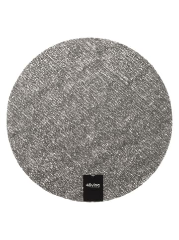 4Living Tischset in Grau - Ø 38 cm