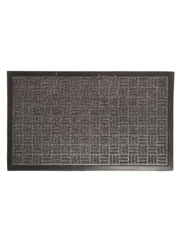 4Living Fußmatte "Gatekeeper" in Schwarz - (L)45 x (B)75 cm