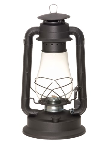 4Living Öl-Lampe "Hurricane" in Schwarz - (H)38 x Ø 19 cm