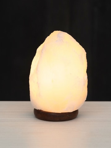 4Living Lampa stołowa w kolorze białym - wys. 16 x Ø 11 cm