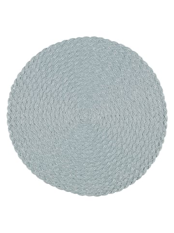4Living Placemat "Letti" lichtblauw - Ø 38 cm
