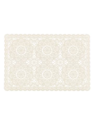 4Living Placemat "Lace" beige - (L)30 x (B)45 cm