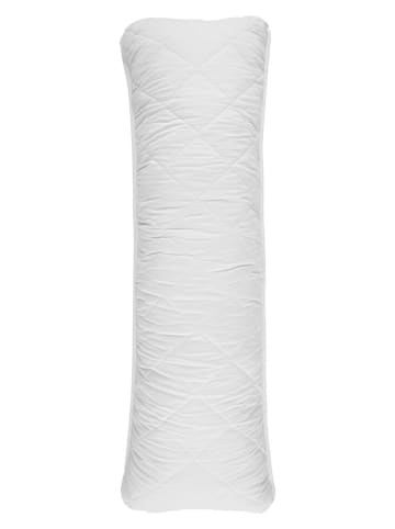 4Living Lichaamskussen "Memory" wit - (L)44 x (B)145 cm