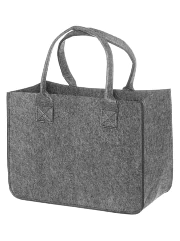 4Living Shopper in Grau - (B)38 x (H)28 x (T)20 cm