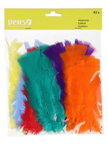 Verso Pióra dekoracyjne (42 szt.) w różnych kolorach