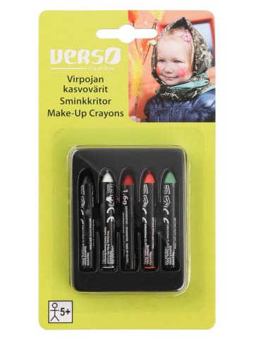 Verso Schminkkrijtjes meerkleurig - 5 stuks