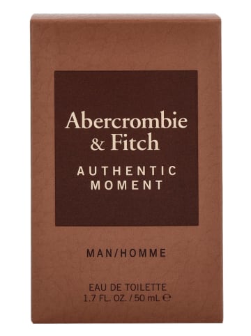 Abercrombie & Fitch Authentic Moment - eau de toilette, 50 ml