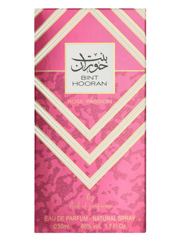 Ard Al Zaafaran Bint Hooran rosé Passion - eau de parfum, 50 ml
