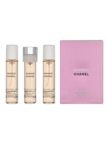 Chanel 3tlg. Set: "Chance" - 3 x EdT, je 20 ml