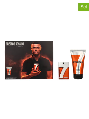 Cristiano Ronaldo 2-delige set "CR7 Fearless" - eau de toilette en douchegel