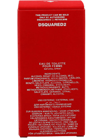 Dsquared² Dsquared2 Red Wood - eau de toilette, 50 ml