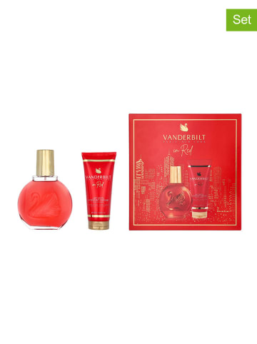 Gloria Vanderbilt 2-delige set: "Vanderbilt In Red" - eau de parfum en bodylotion