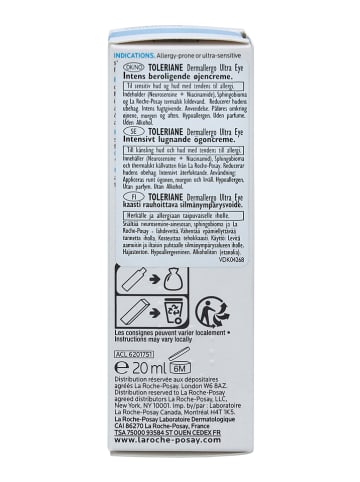 La Roche-Posay Oogcrème "Toleriane Dermallergo", 20 ml