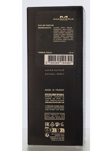 Mancera Tonka Cola - EdP, 120 ml