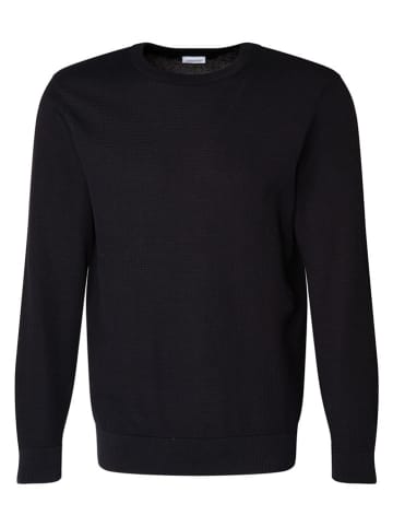 Seidensticker Sweter w kolorze czarnym