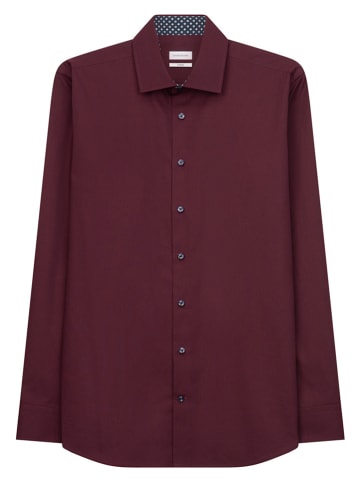 Seidensticker Koszula - Slim fit - w kolorze bordowym