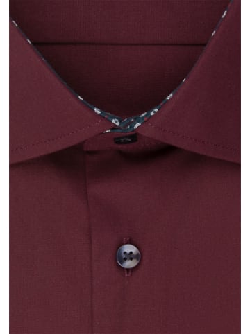 Seidensticker Hemd - Slim fit - in Bordeaux