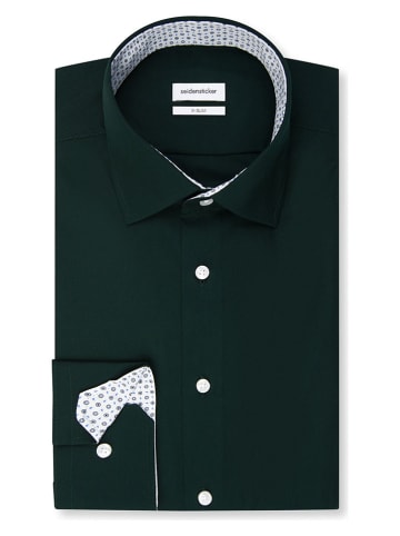 Seidensticker Hemd - Slim fit - in Dunkelgrün