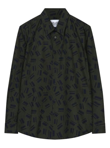 Seidensticker Hemd in Dunkelgrün