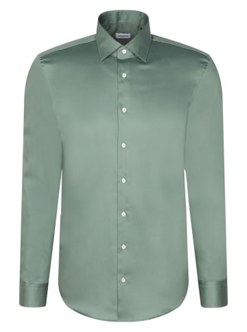 Seidensticker Koszula - Slim fit - w kolorze szarozielonym
