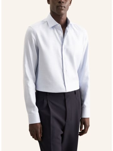 Seidensticker Koszula - Slim fit - w kolorze zielono-białym