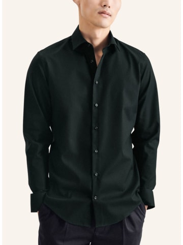 Seidensticker Hemd - Slim fit - Dunkelgrün