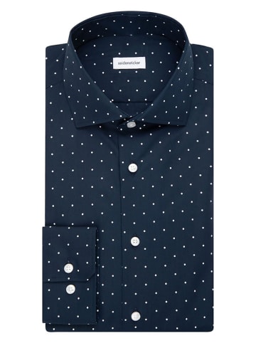 Seidensticker Hemd - Slim fit - in Dunkelblau