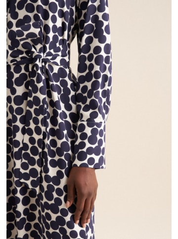 Seidensticker Kleid in Dunkelblau/ Weiß