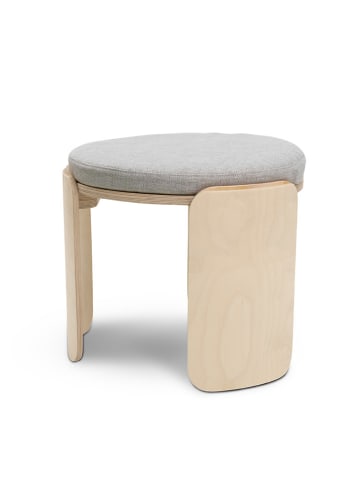 FITWOOD Beistelltisch ''UOMA'' in Natur - (H)42,8 x Ø 57,6 cm