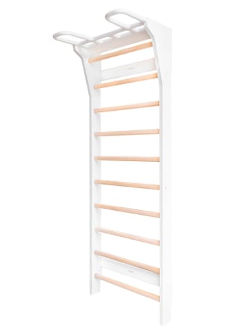 FITWOOD Drabinka gimnastyczna "AARNI" w kolorze biało-beżowym - 3+