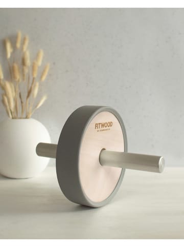 FITWOOD Trainingswiel ''KIVI'' grijs/naturel - vanaf 12 jaar