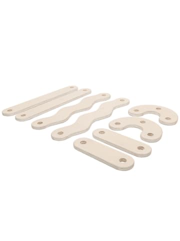 FITWOOD 18tlg. Set: Balancierbalkenbahn ''BPOLKU L'' in Natur - ab 12 Monaten