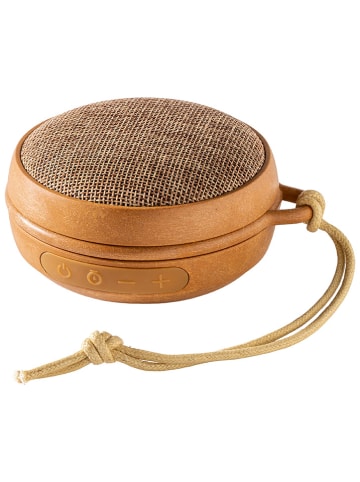 MEMBANTU Bluetooth-Lautsprecher "Echo01" in Hellbraun