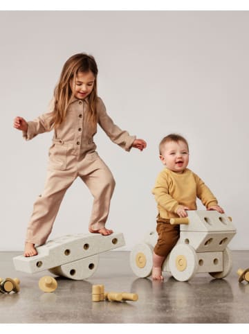 MODU Klocki konstrukcyjne w kolorze kremowym - 0+