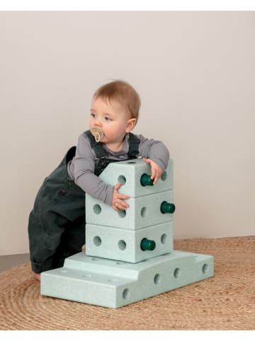 MODU Klocki konstrukcyjne w kolorze błękitnym - 0+