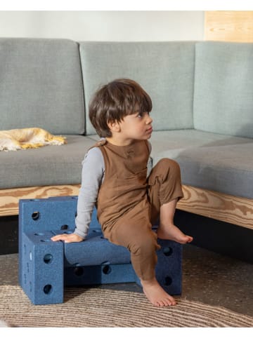 MODU Klocki konstrukcyjne w kolorze niebieskim - 0+