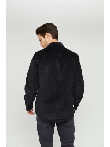 MAZINE Cordhemd "Matlock" in Schwarz