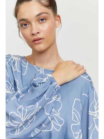 MAZINE Blouse "Lumi" lichtblauw