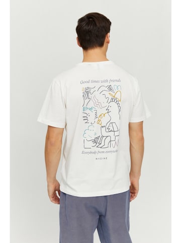 MAZINE Shirt "Stundon" wit