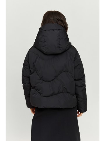 MAZINE Doorgestikte jas "Dana" zwart