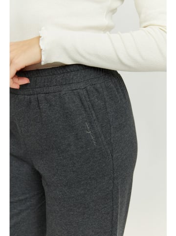 MAZINE Spodnie dresowe "Chilly" w kolorze antracytowym