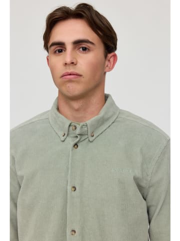 MAZINE Corduroyblouse lichtgroen