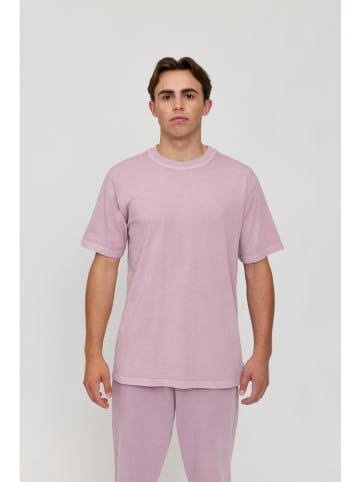 MAZINE Shirt "Faded Print" in Mauve