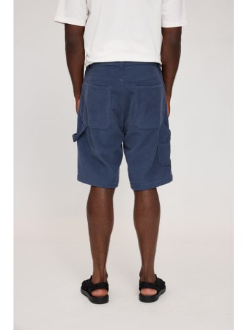MAZINE Corduroyshorts donkerblauw