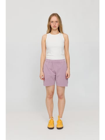 MAZINE Sweat-Shorts "Natural Dye" in Mauve