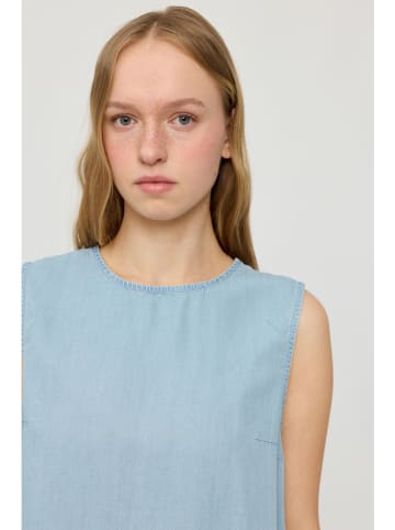 MAZINE Top "Denim" in Hellblau