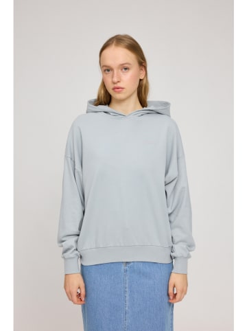 MAZINE Bluza "Back Print" w kolorze szarym