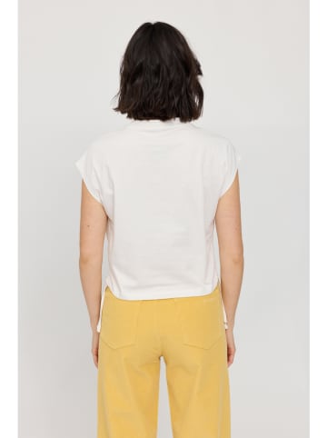 MAZINE Shirt "Gathering" crème