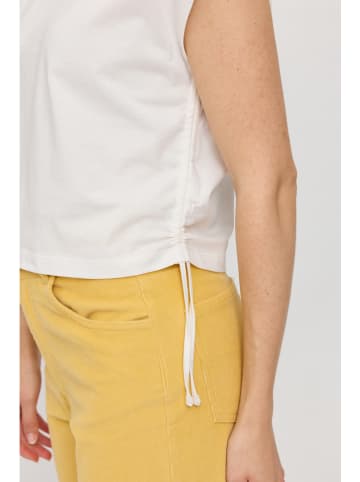 MAZINE Koszulka "Gathering" w kolorze kremowym