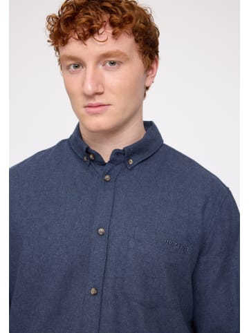 MAZINE Hemd in Dunkelblau